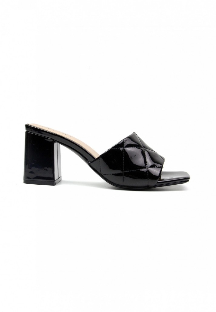 Sandales Cacie à talon Noir