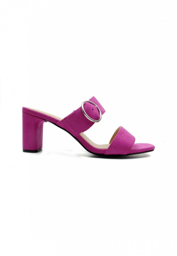 Sandales Cattaleya à talon Violet